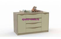 Пеленальный комод Волна 3