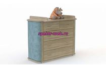 Пеленальный комод Альпы 1