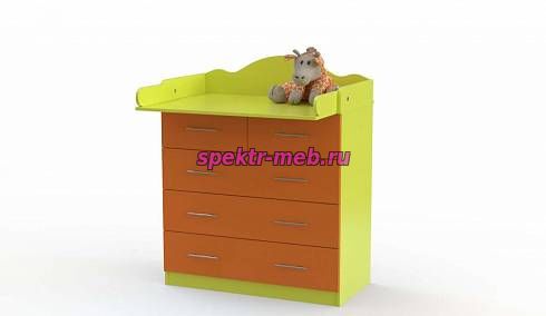 Пеленальный комод Фиалка 5