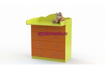 Пеленальный комод Фиалка 5