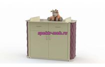 Пеленальный комод Алоэ Нео 5