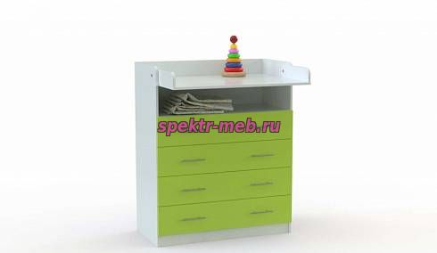 Пеленальный комод Лютик 8