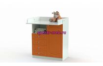 Комод пеленальный Закат 3