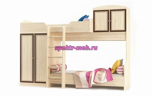 Детская двухъярусная кровать Дейли