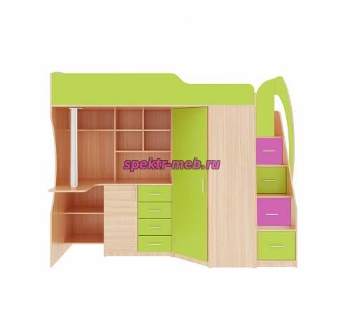 Детская кровать-чердак Мерабель 1.1