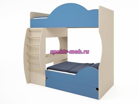 Кровать-чердак Облачко 8