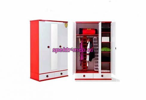 Трехдверный шкаф Turbo 122