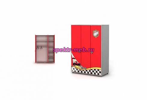 Трёхдверный шкаф Редди