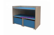 Ящик для игрушек на колесах №1