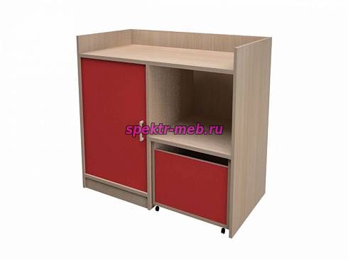 Ящик для игрушек на колесах №2