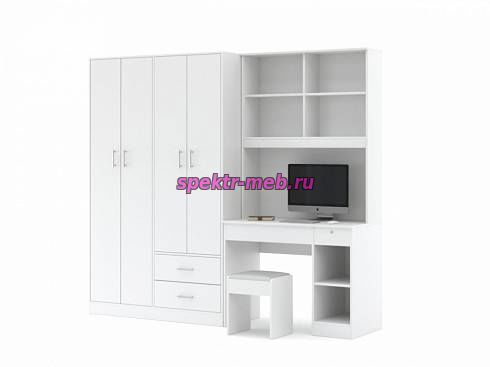 Шкаф со столом Марта 6