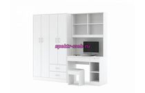 Шкаф со столом Марта 6