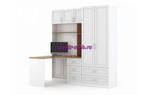 Шкаф со столом Октава 4