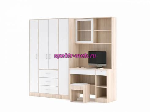 Шкаф со столом Марта 4