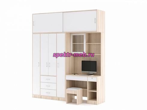 Шкаф со столом Марта 3