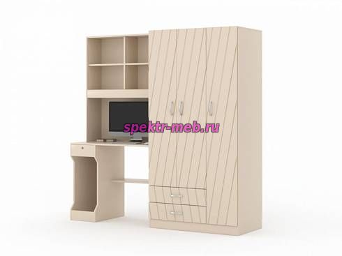 Шкаф со столом Диалог 3