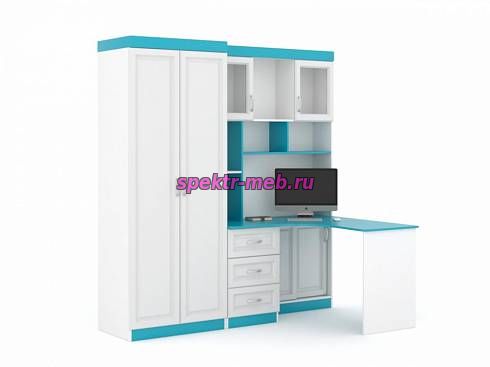 Шкаф со столом Классик 21