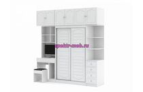 Шкаф-купе со столом Октава 3