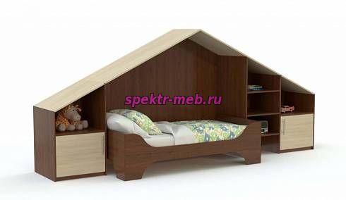 Кровать-домик Марс 12.4
