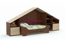 Кровать-домик Марс 12.4