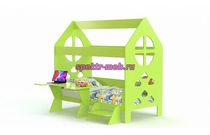 Кровать-домик Лимпо 10.14