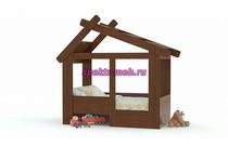 Кровать-домик Мартис 10.4