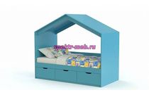 Кровать-домик Марс 10.4