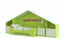 Кровать-домик Марс 12.2