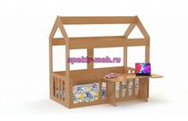 Кровать-домик Джинс 11.6