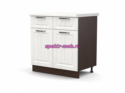 Шкаф нижний с 2-мя дверцами и 2-мя ящиками Европа