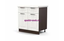 Шкаф нижний с 2-мя дверцами и 2-мя ящиками Европа