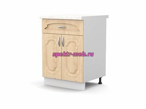 Шкаф нижний с 2-мя дверцами и ящиком Настя