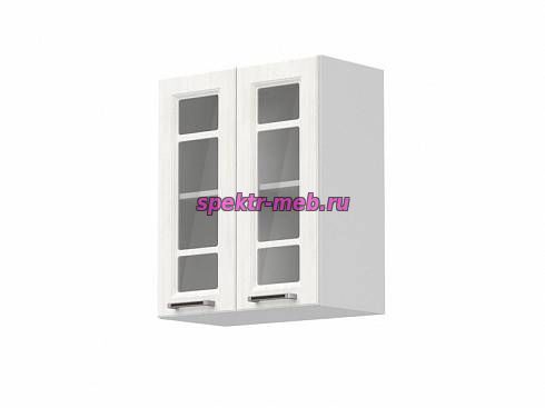 Шкаф верхний с 2-мя остекленными дверцами Европа