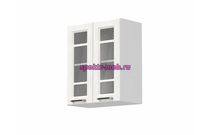 Шкаф верхний с 2-мя остекленными дверцами Европа