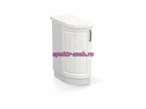 Шкаф нижний торцевой радиусный Европа