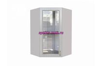 Шкаф верхний угловой стекло Гренада