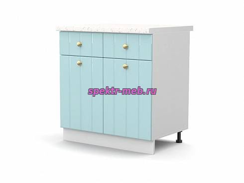 Шкаф нижний с 2-мя дверцами и 2-мя ящиками Прованс