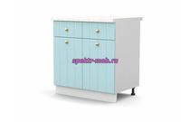 Шкаф нижний с 2-мя дверцами и 2-мя ящиками Прованс