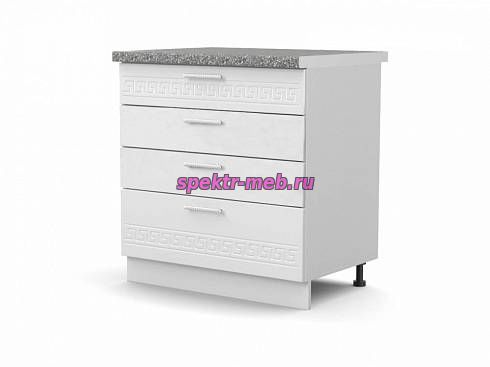 Тумба напольная 4 ящика Греция