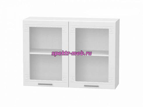 Шкаф навесной со стеклом 1000 Греция