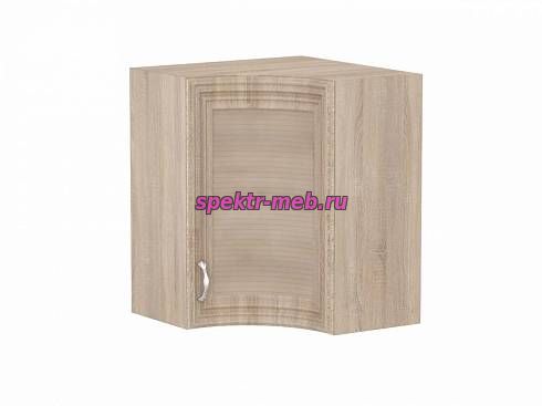 Кухонный угловой шкаф Кантри (гнутый)