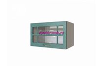 Шкаф верхний Гранд горизонтальный со стеклом