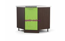 Шкаф нижний угловой (трапеция) Мега