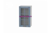 Шкаф верхний 1 дверь со стеклом Палермо