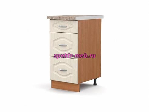 Шкаф-стол с 3 ящиками Рондо