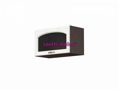 Шкаф навесной под вытяжку со стеклом Ве