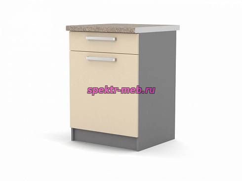 Шкаф нижний 1 ящик Вайт