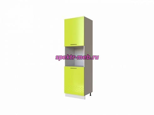 Шкаф верхний пенал Капля 600мм