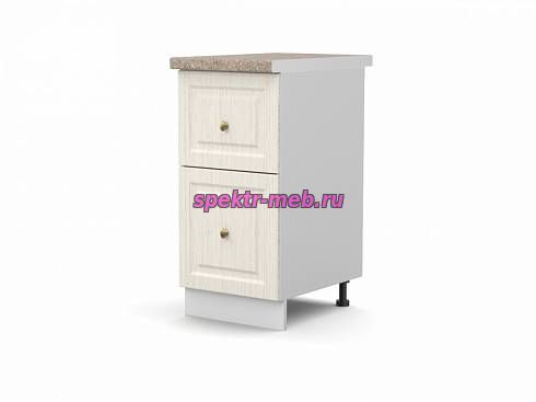 Тумба напольная 2 ящика Виктория