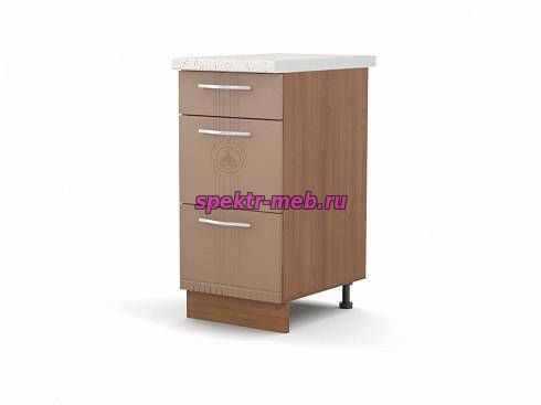 Кухонная тумба с 3 ящиками Паллада